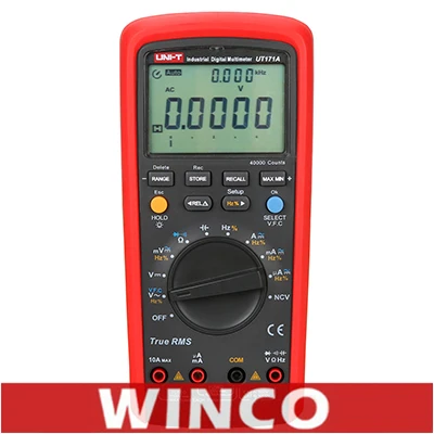 UT171A جهاز قياس رقمي متعدد صناعي صحيح RMS #3