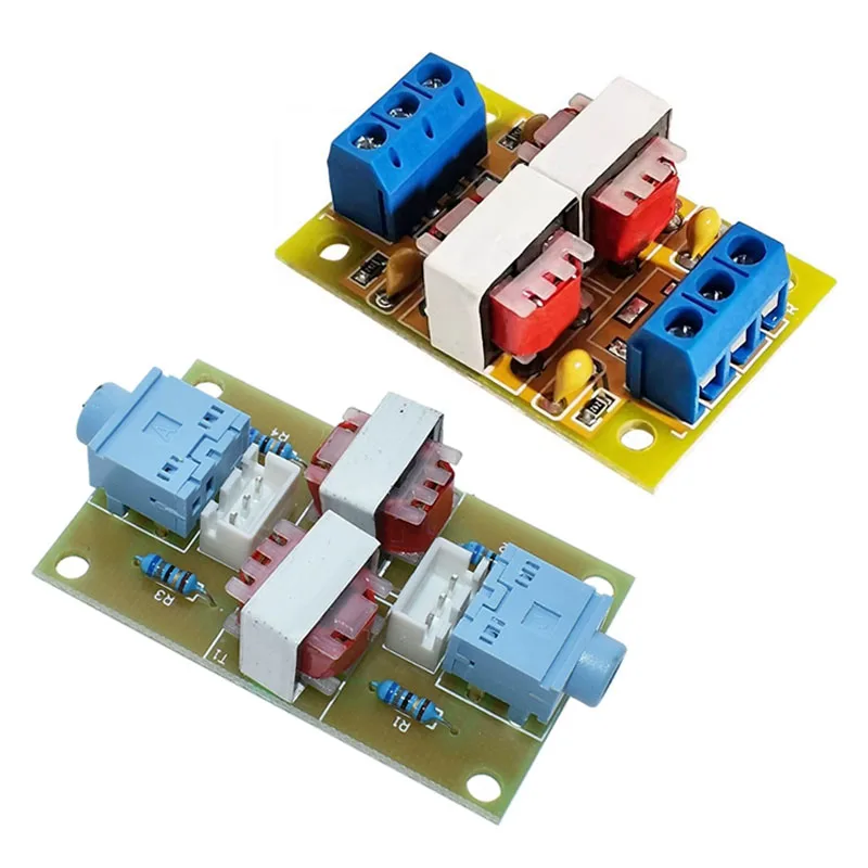 1 pz XH-M372 Stereo Audio Isolatore Veicolo Comune Ground Loop Soppressore Interferenza Modulo di Isolamento Del Rumore Trasformatore Accoppiatore