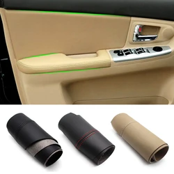 For Kia Spectra Cerato 2005 2006 2007 2008 2009 2010 2011 2012 Car Interior Door Panel / Door Armrest Handle Leather Cover Trim
