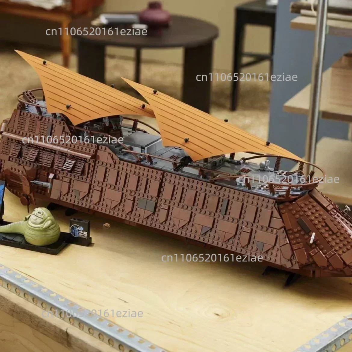 Vintage Sail Barge Building Blocks 75397 Classic Ship Model Kit, Collectible DIY Toy for Adults & Kids (Christmas Birthday Gift)