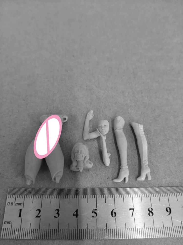 1/24 スケール樹脂置物マスクを外す DIY 組み立てるモデルキット未組み立て未塗装彫刻おもちゃ