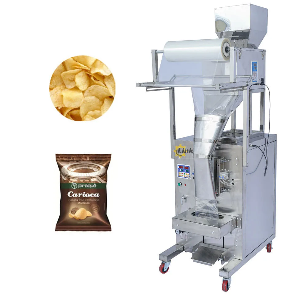 

Automatic Dry Fruit Snack Food Yellow Beans Small Sachet Chilli Powder Packing Packaging Machine