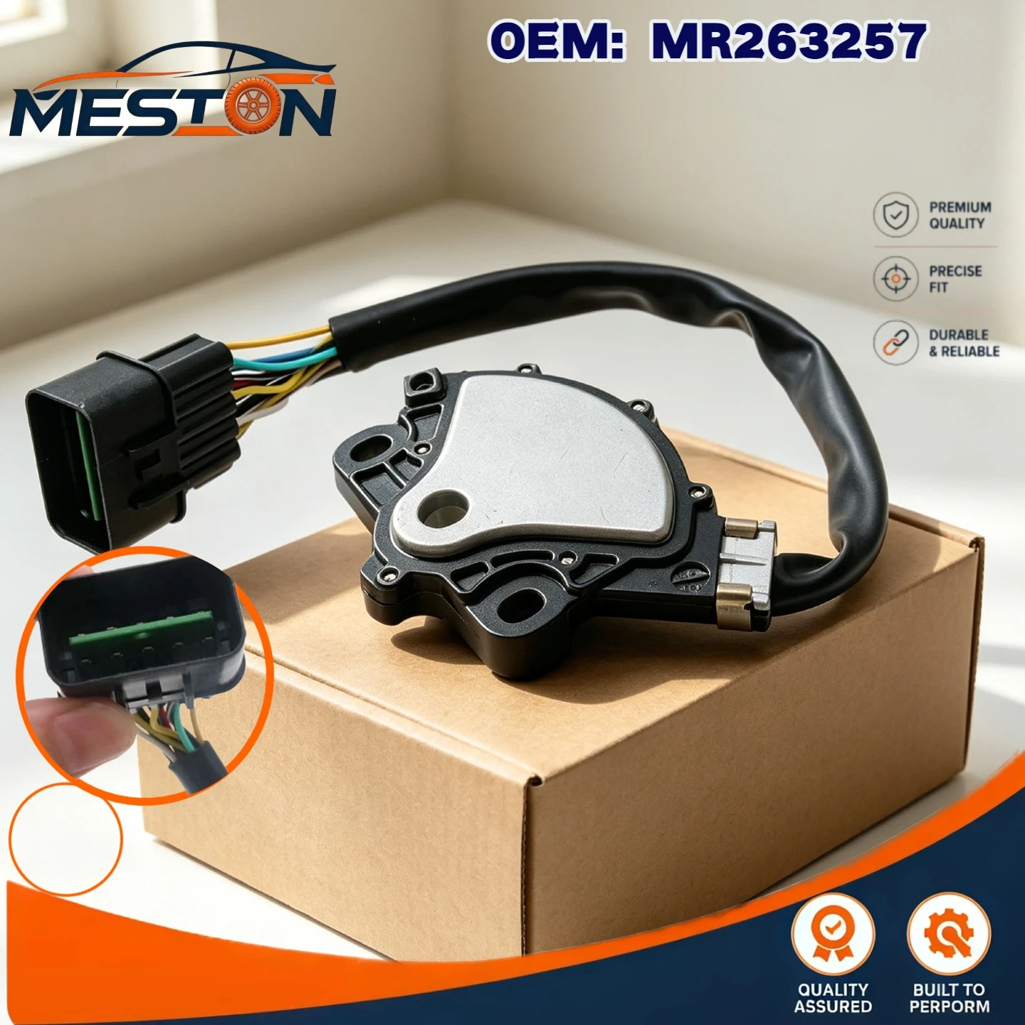 1PC MR263257 High Quality Transmission Inhibitor Switch for Pajero Montero Shogun 3 Sport Challenger Triton L200
