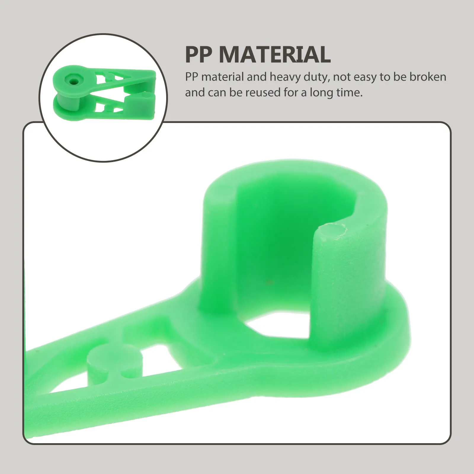 

20 шт. пластиковых регулируемых зажимов для растений, поворотных на 360 градусов, для формирования ветвей, поддержки роста растений и фруктовых культур