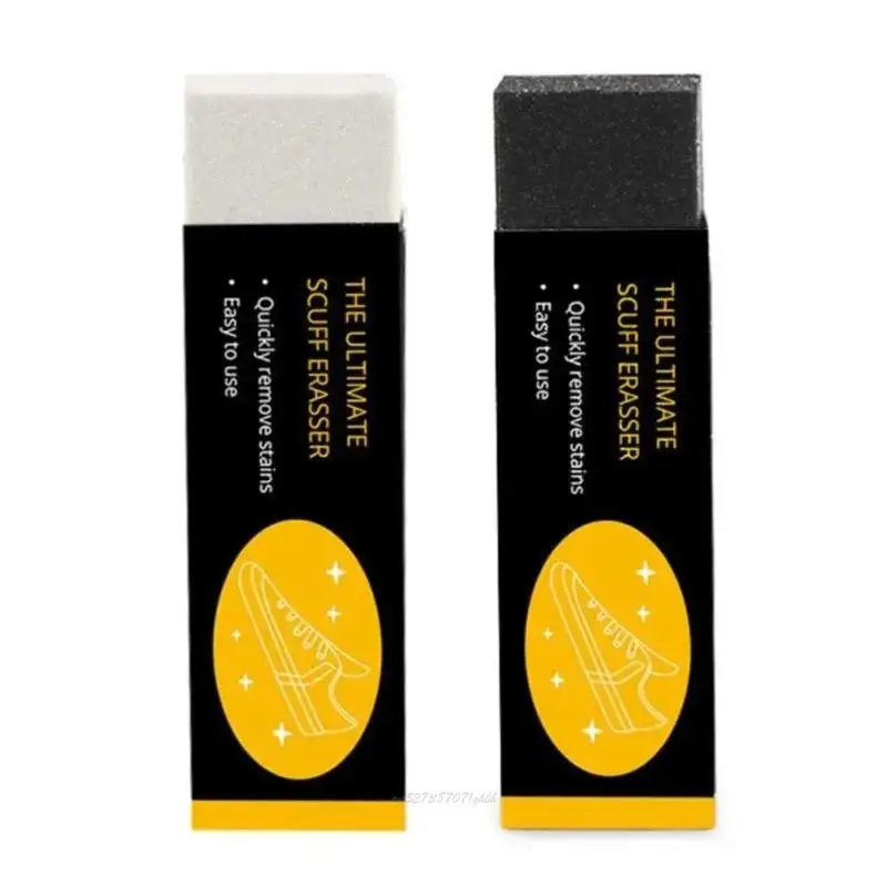 X5XA Rubber Block Nubuck Eraser Brush For Suedes Shoes Effectively Removes And Dirt Without Damaging The Surfaces