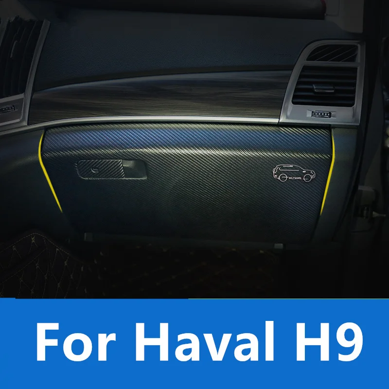 

For HAVAL H9 2017-2022 Co-driver storage box decoration sticker co-driver toolbox protection anti-kick pad Cost-effective