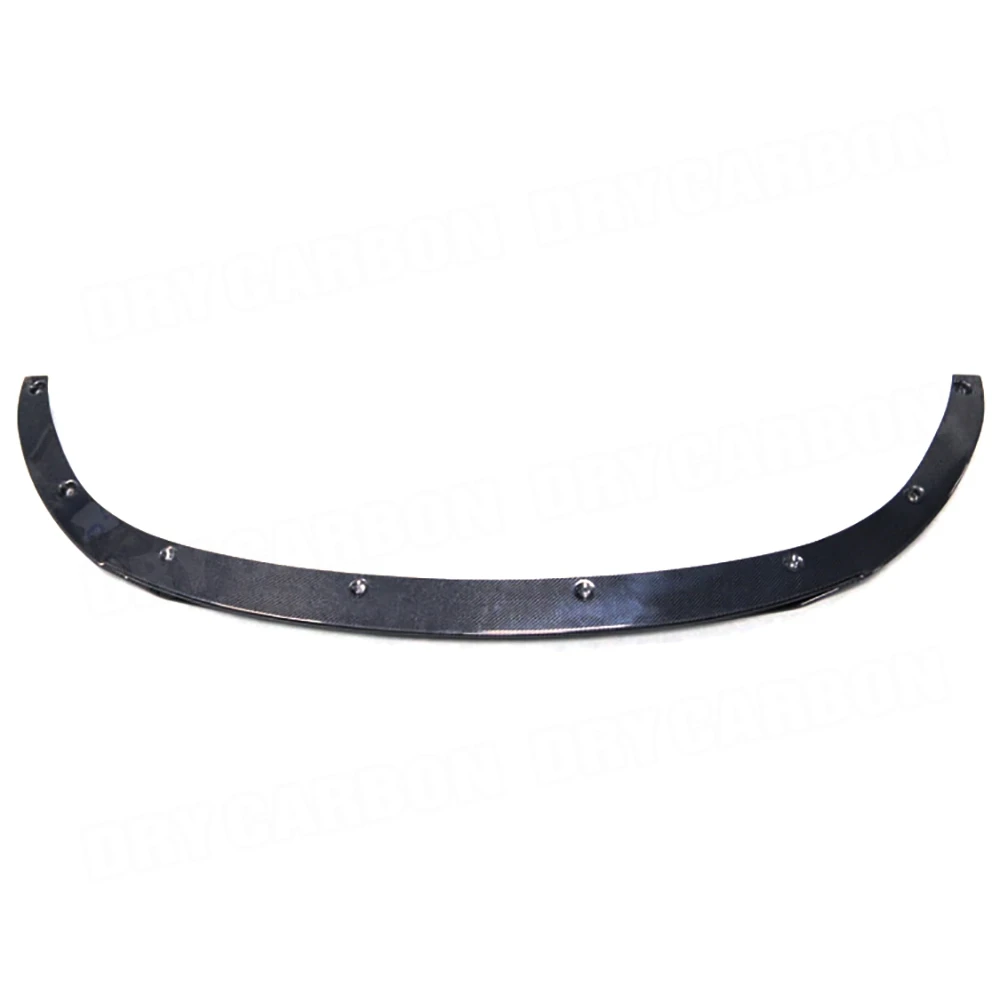 Carbon Fiber Front Bumper Lip for Mercedes Benz C Class W205 C43 AMG 2019-2021 FRP Front Bumper Chin Lip Spoiler Body Kits