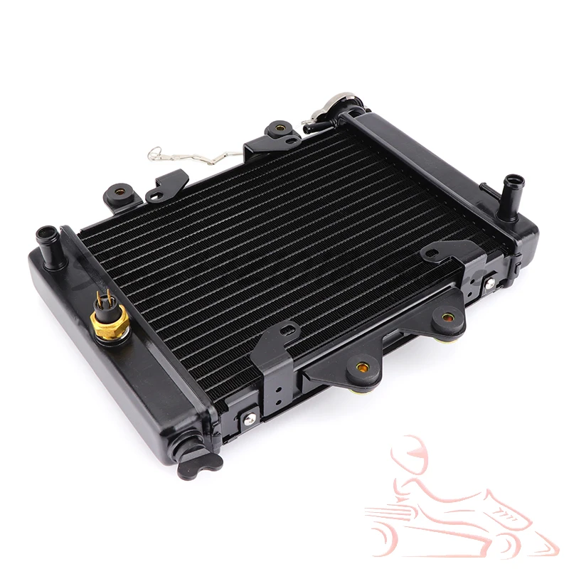 Water cooling engine cooler Radiator  12v fan for motorcycle 200cc 250CC moto Quad 4x4 ATV UTV parts NEW