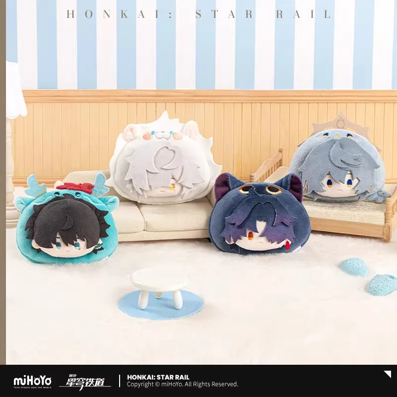 

[Genuine] Honkai Star Rail Men's Dormitory Series Cartoon Badge Danheng Jingyuan Blade Sunday Dolls Anime Cosplay Xmas Gifts