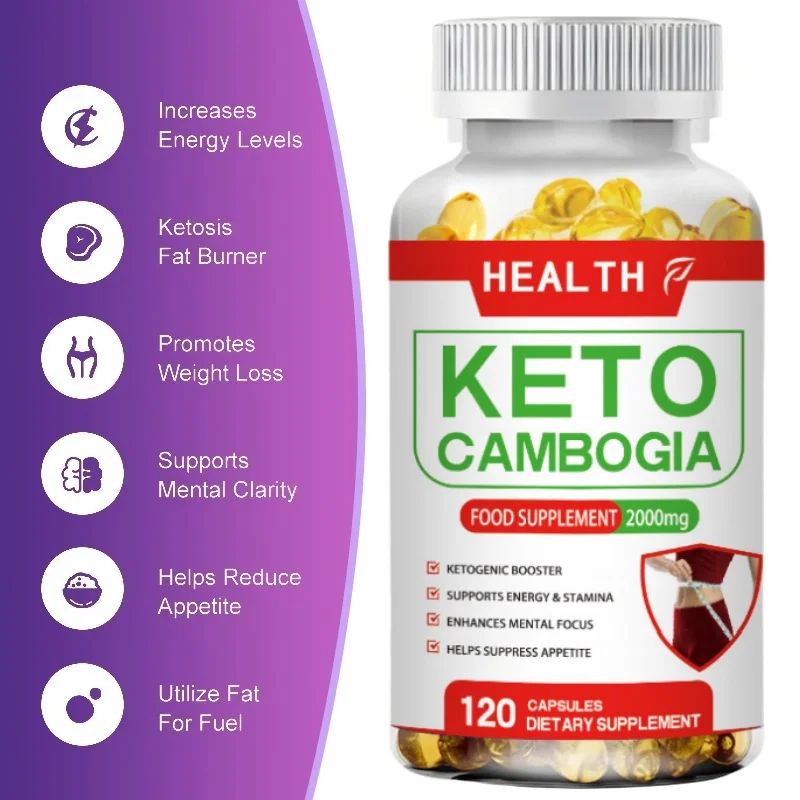 

HEALTH BHB Ketogenic fat burning Capsule Malic Acid Burning Belly Fat Muscle Nutritional Accelerated metabolism