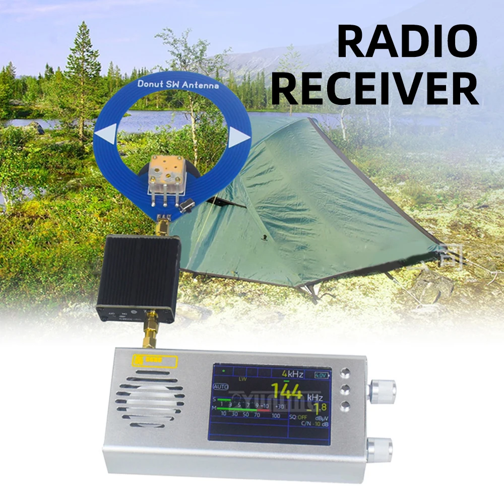 3.2-inch Display, Full-Band Shortwave Radio Receiver