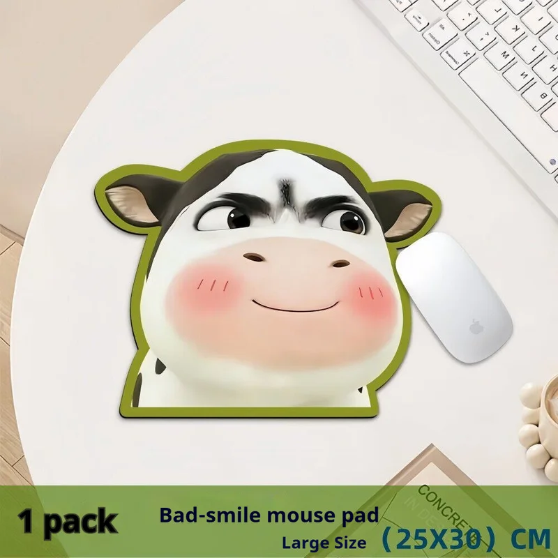 Rarra Cute Printed Mouse Pad Non Slip Portable Desk Mat For Office Home Computer Desktop Decor Accessory
