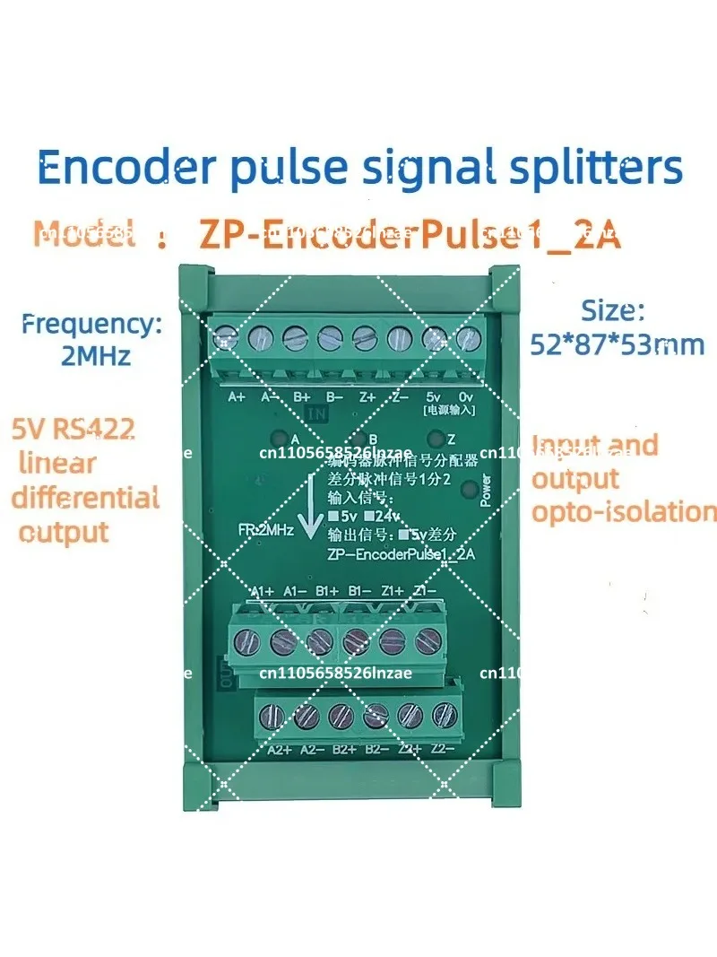 Optical Scale Encoder Signal Splitter 5V TTL RS422 1 to 2 4 6 Way