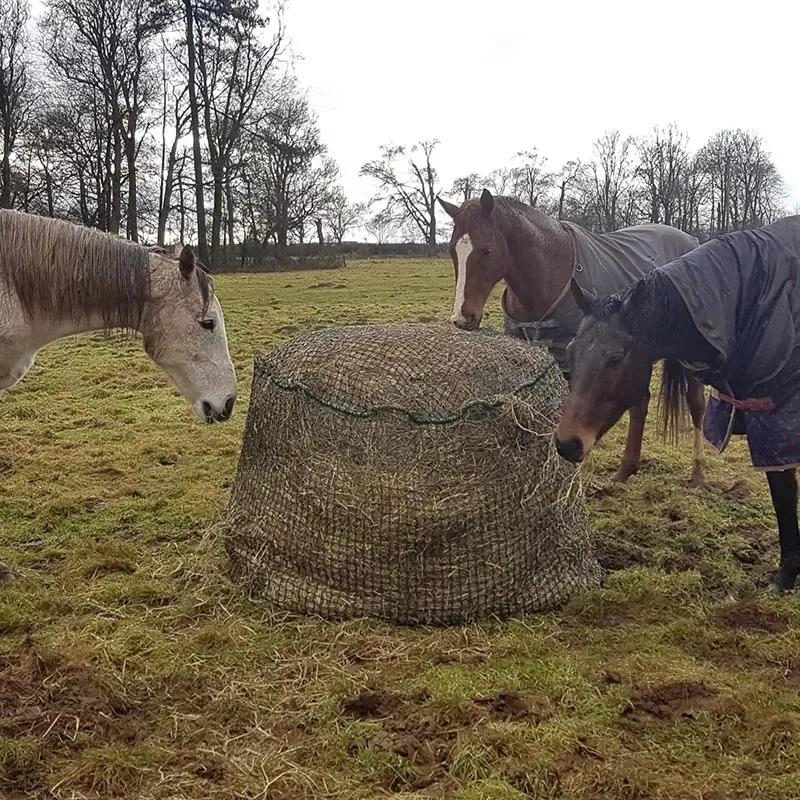 High Quality Round Slow Feed Hay Bale Net Reliable Stable Structure Affordable Price For Horse Farm And Daily Feeding Hot Sale