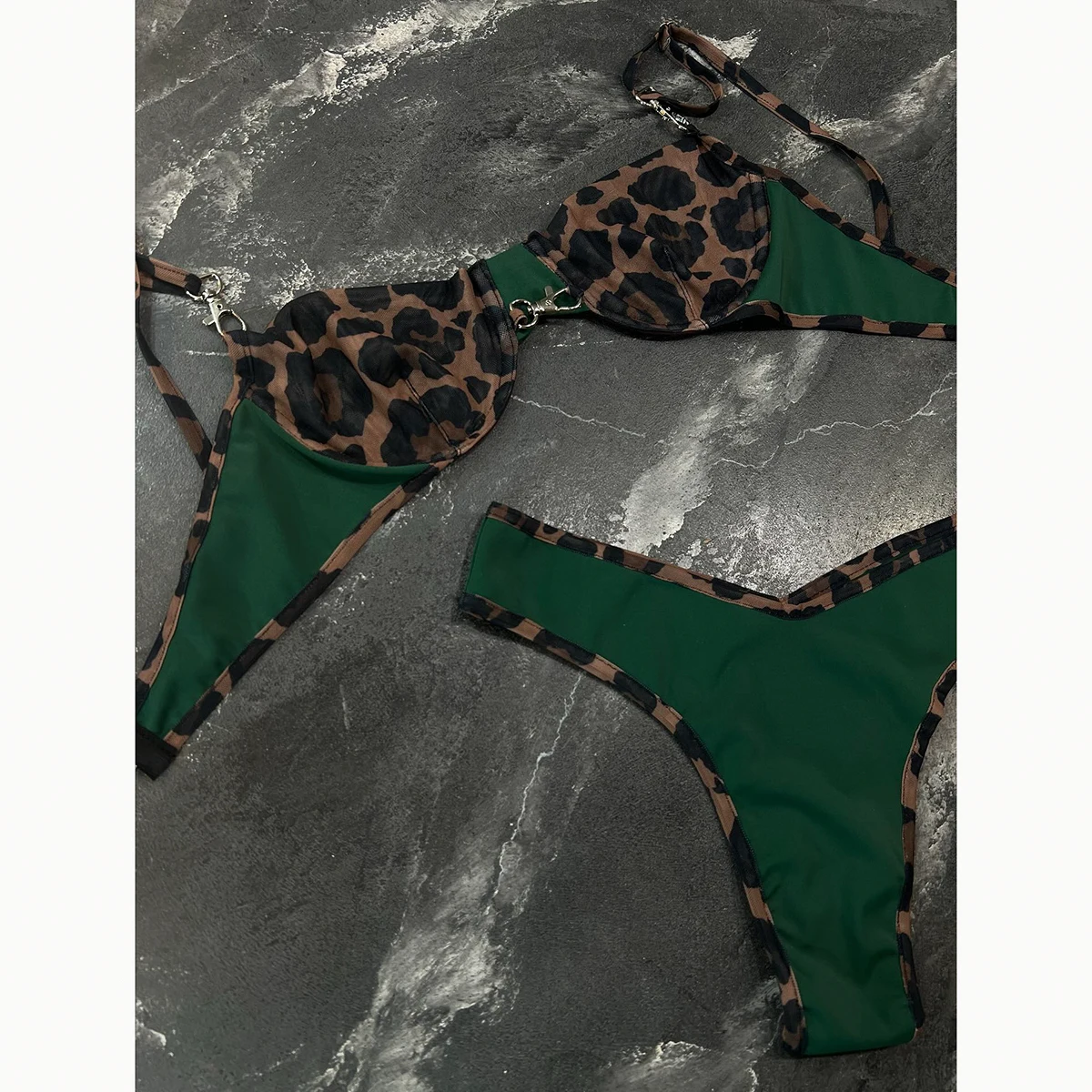 

Бикини с эффектом пуш-ап 2025, сексуальный женский купальник, женские леопардовые стринги, комплект бикини, купальный костюм, купальный костюм, пляжная одежда