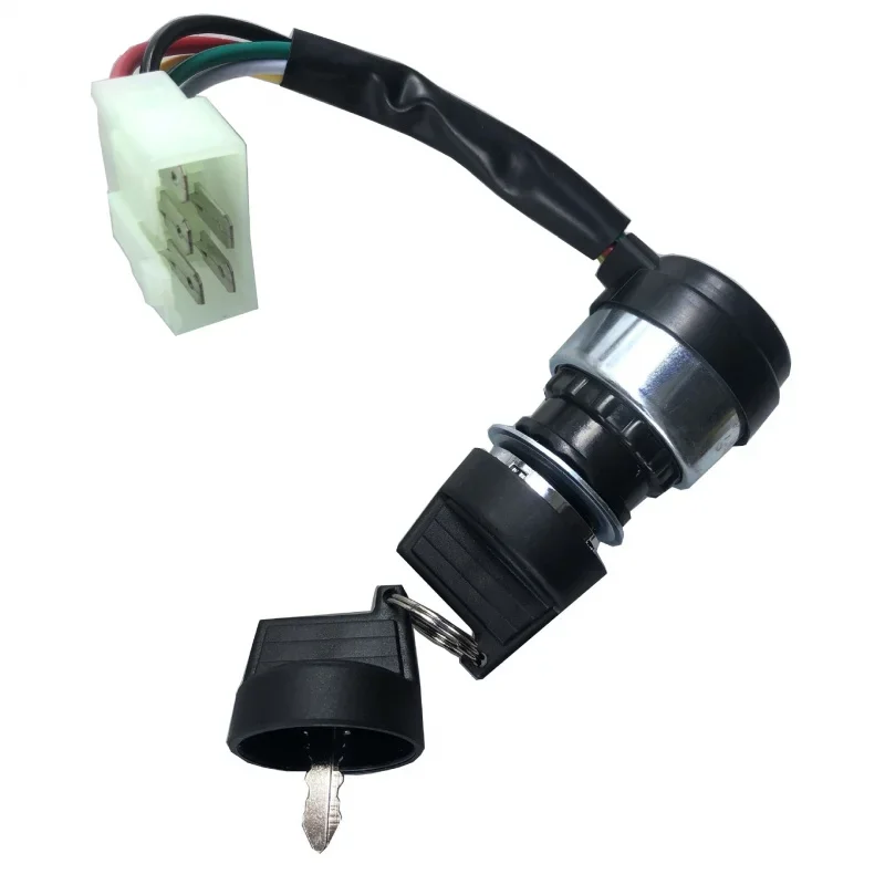 

Электрический дверной замок, пусковой замок, пятипроводной ключ, переключатель зажигания для багги, квадроцикла 50cc, 110cc, 150cc, 200cc, грузового квадроцикла, картинга