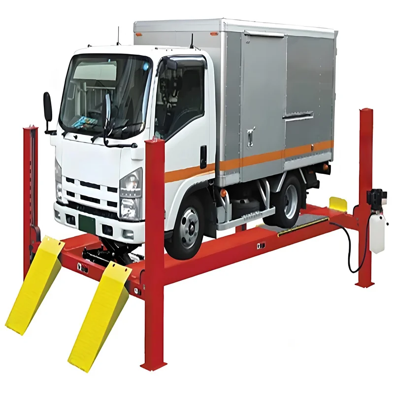 PrimeSelect Heavy Truck Four Alignment Lift 4 Post Ton Car Hoist