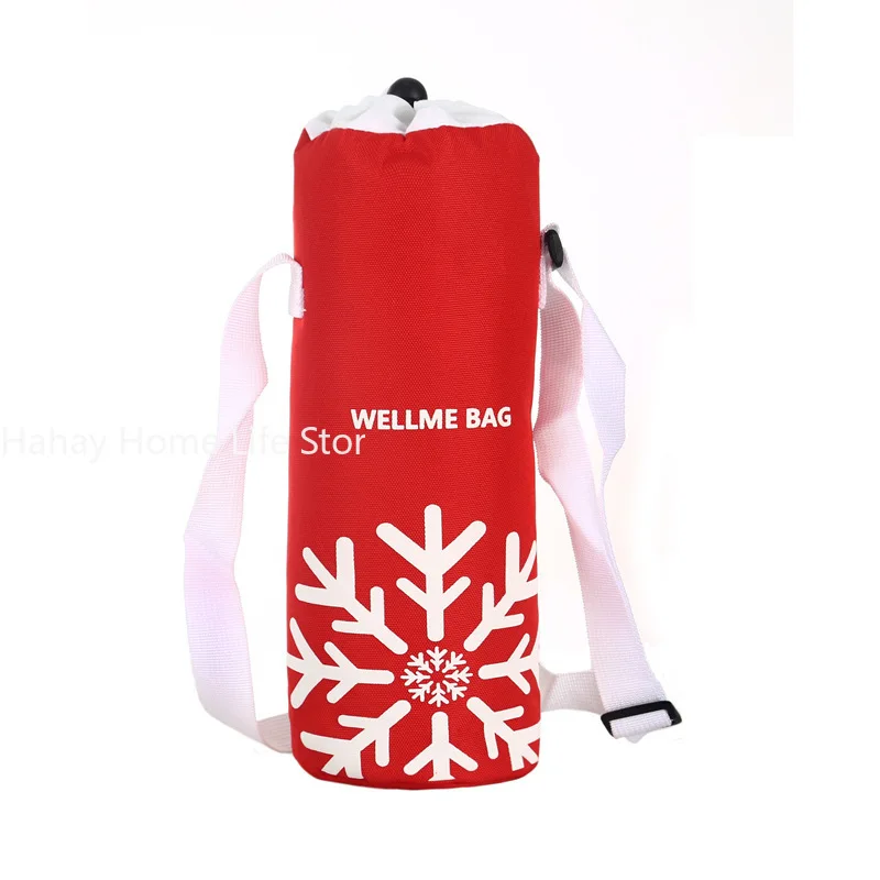 Water Bottle Tote Bag Universal Water Bottle Pouch Large Capacity Insulated Cooler Bag Outdoor Traveling Camping Hiking