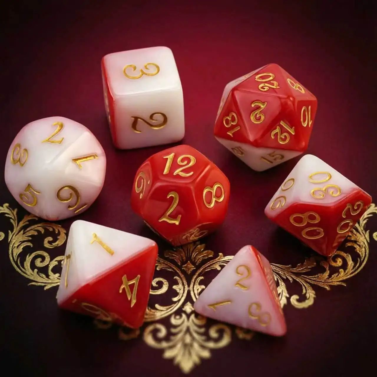7-Piece Polyhedral …