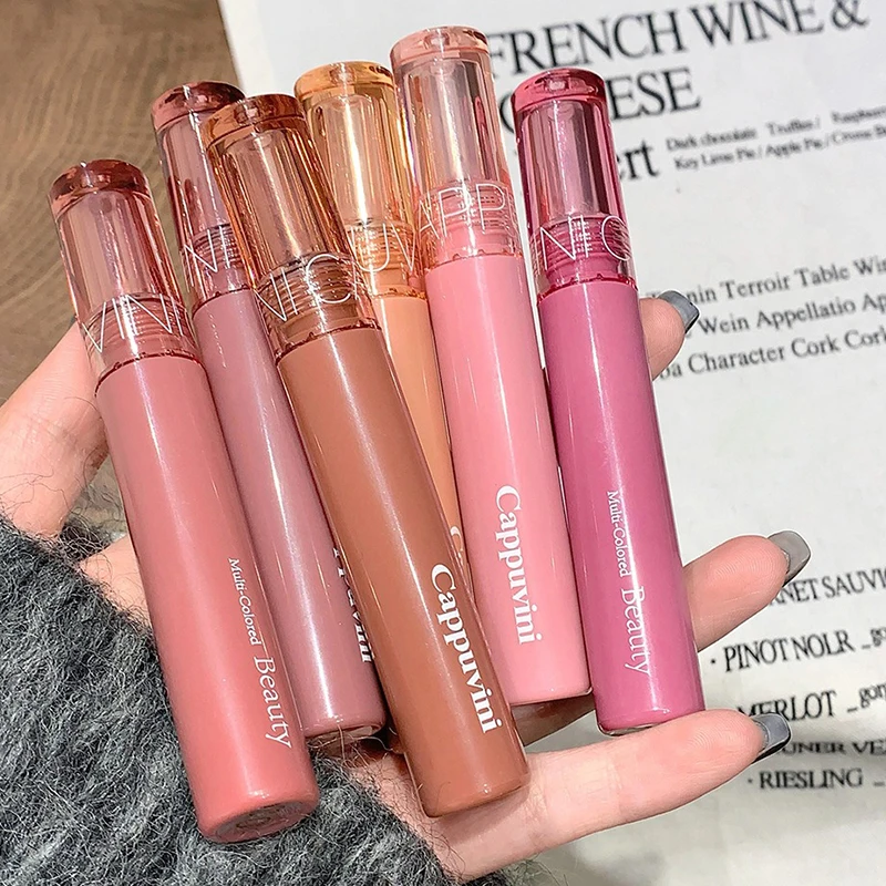 Beauty Juice lip glaze gummy jelly mirror water gloss lip glaze หญิงราคาไม่แพงลิปสติกแต่งหน้านักเรียน