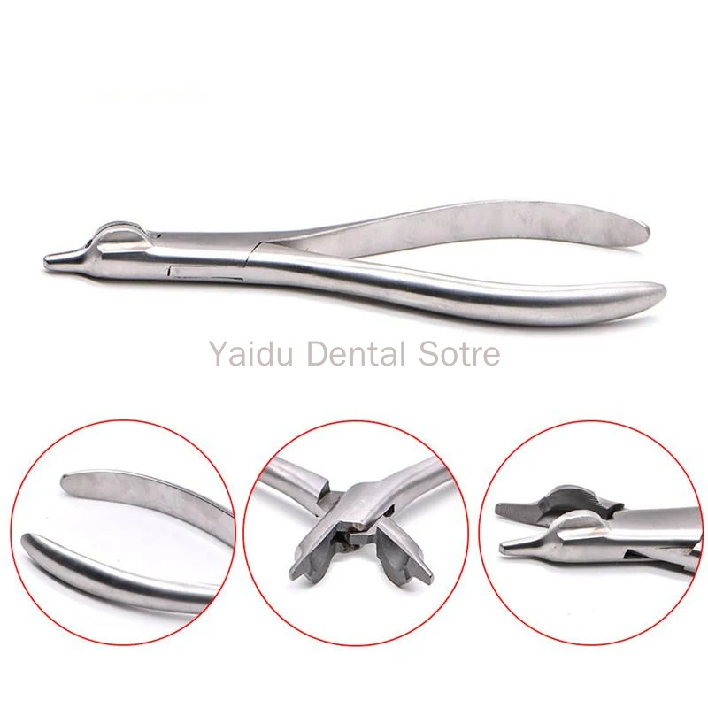 

Dental Three Jaws Sande Pliers Mechanic Pliers Steel Wire Cutting Pliers Orthodontic Pliers Dentistry Tools