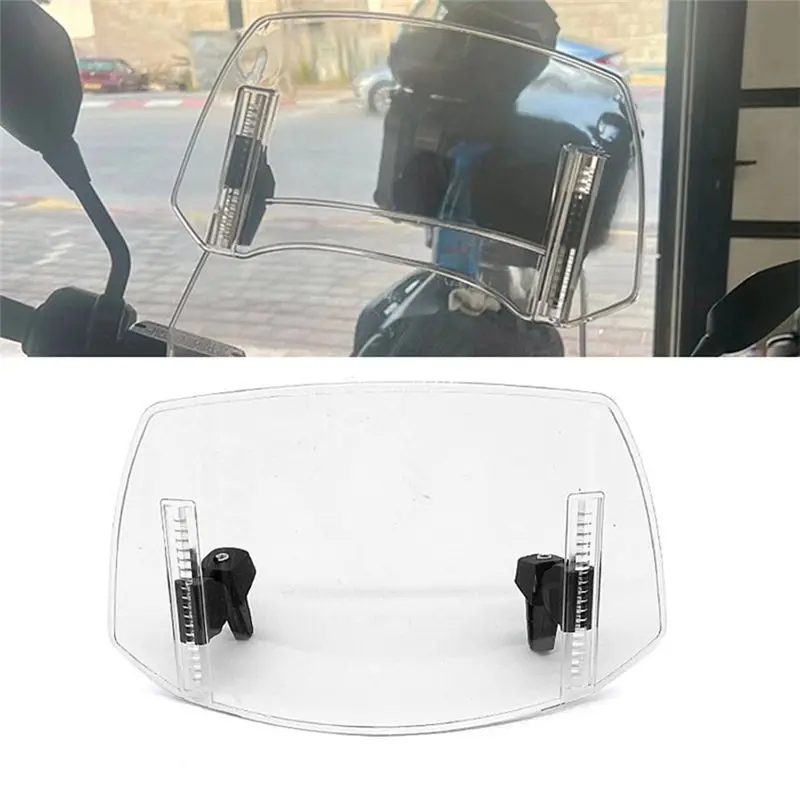 Windshield Extension Spoiler For BMW C400X C400GT C650GT C650 Sport G650GS R1150GS- Adjustable Motorcycle Fit-T61C