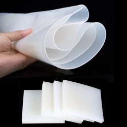 Translucent Silicone Rubber Sheet White Silicone Gasket Water Proof Anti-slip Shock Absorption No Peculiar Smell Silicone Gasket