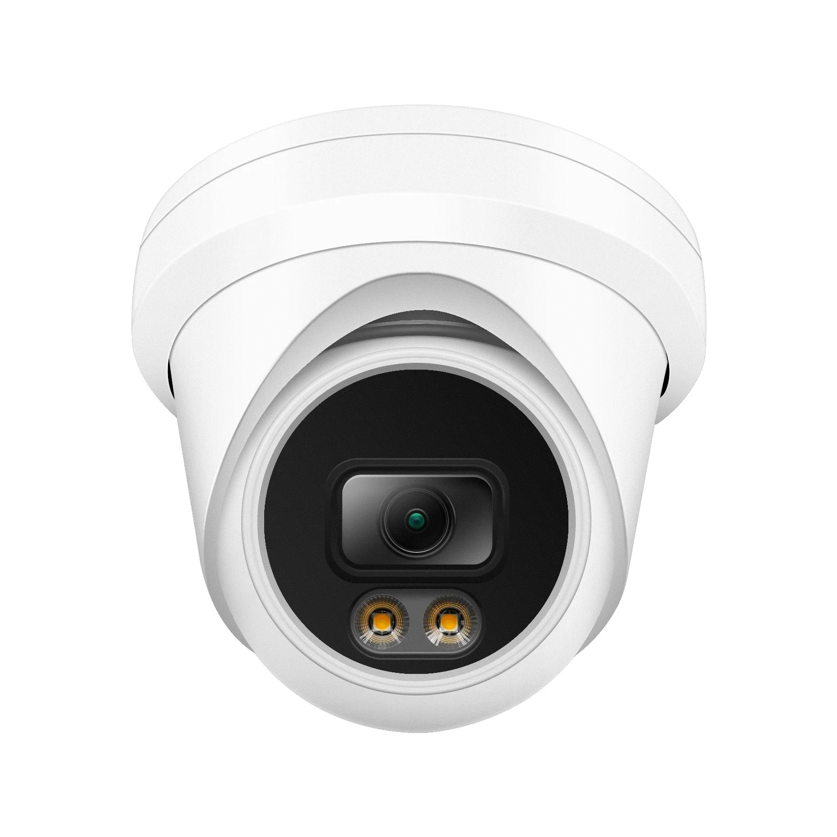 24/7 Color View 4K (8MP) Outdoor Security IP Turret PoE Camera, Human&Vehicle detection, Wide angle 2.8mm, IP67 , MicroSD 512G