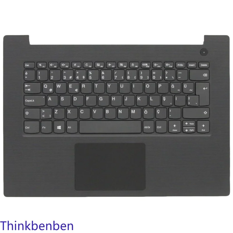 TR Turkish Iron Gray Keyboard Upper Case Palmrest Shell Cover For Lenovo V130 14 14IKB 14IGM 5CB0R34941