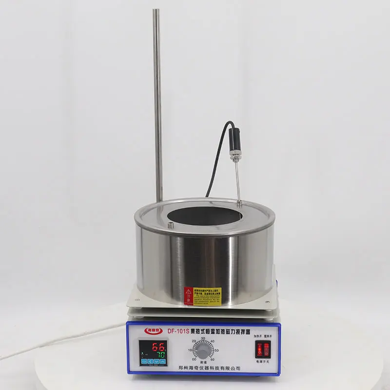 

DF-101S Thermostatic Heating Heat Collecting Magnetic Stirrer Chemical Overhead Stirrer
