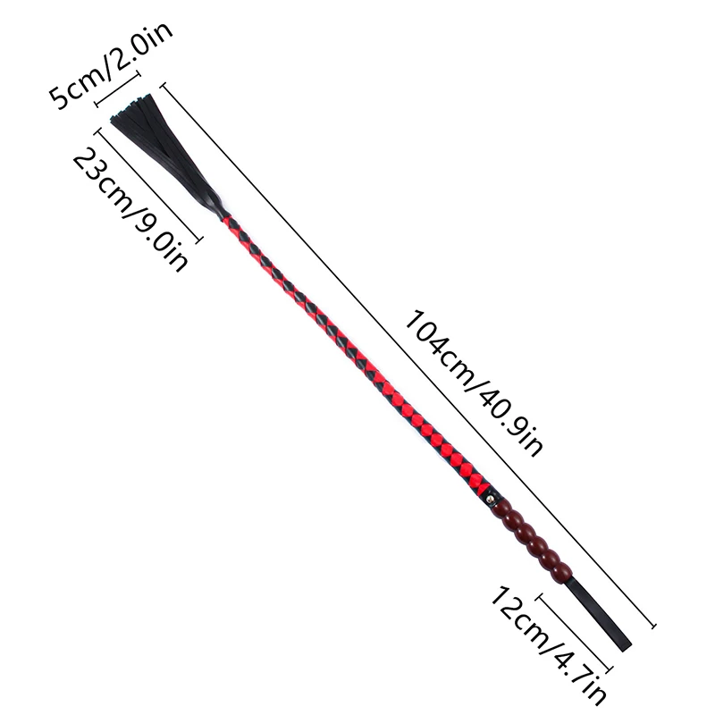 Kualitas tinggi Pu kulit cambuk jerawat balap naik Crop pesta Flogger tangan manset Ratu warna-warni naik kuda cambuk