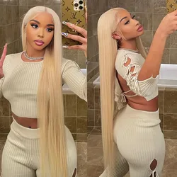 Blonde 613 Hd Lace Frontal Wig 13x6 100 Natural Straight Human Hair Woman Wigs Affordable Cheap Wig Straight Lace Front Wigs