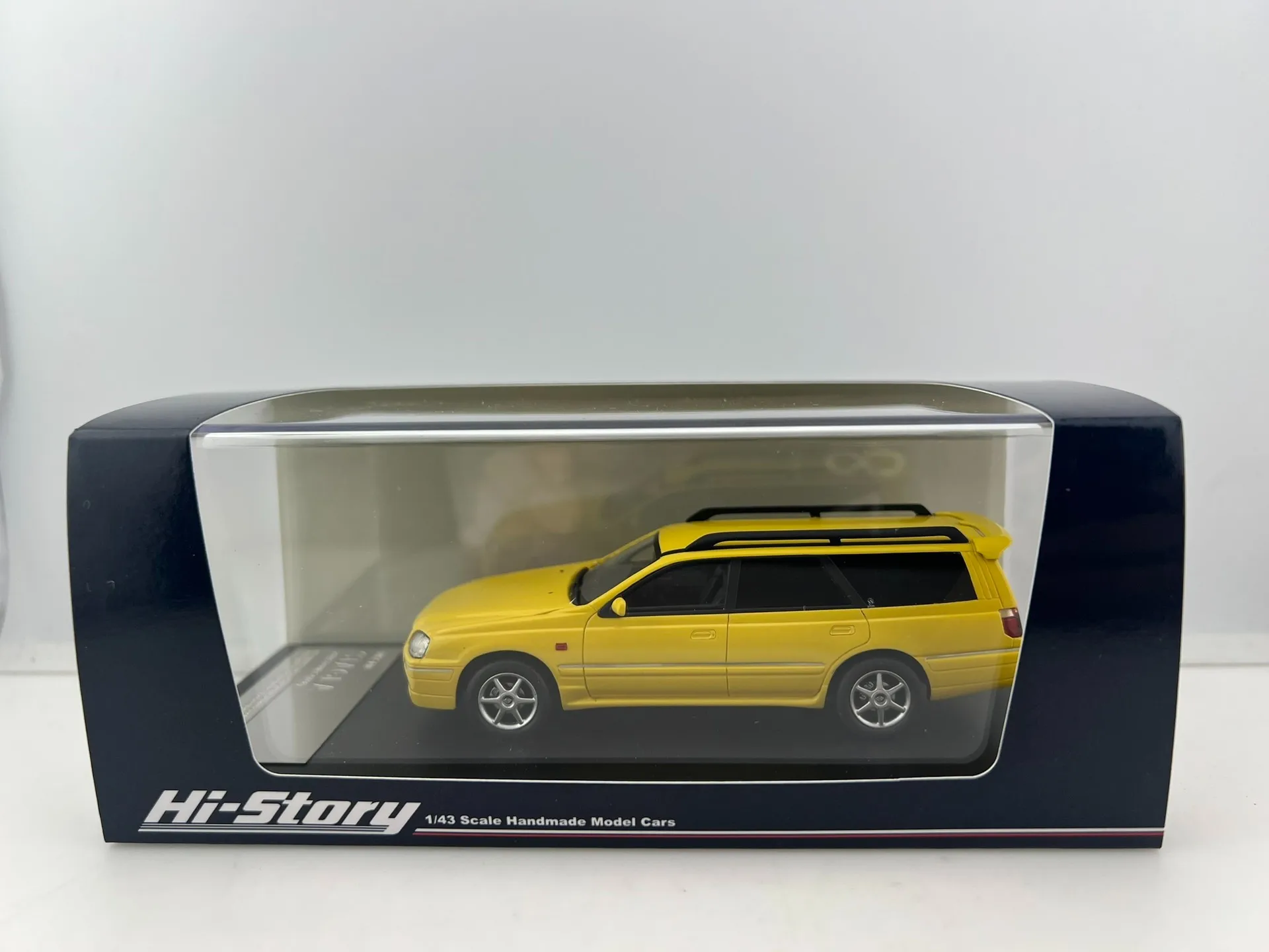 

Flaws Diecast Hi-story 1/43 Scale Stagea 25t Rs Four S Resin Car Model Collectible Toy Gift Souvenir Display Ornament