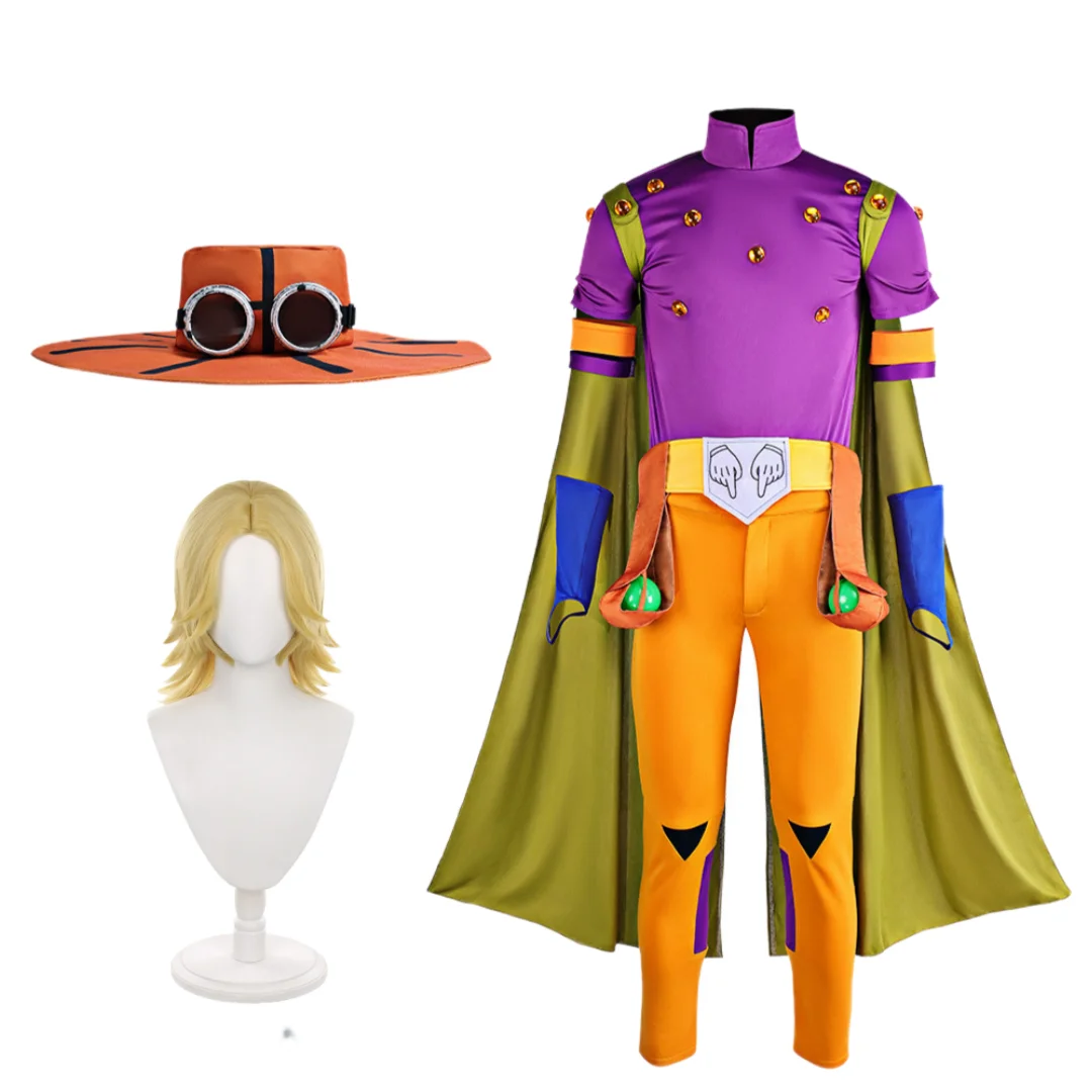 

STEEL BALL RUN Cosplay Costume Wig Anime Cosplay Clothes