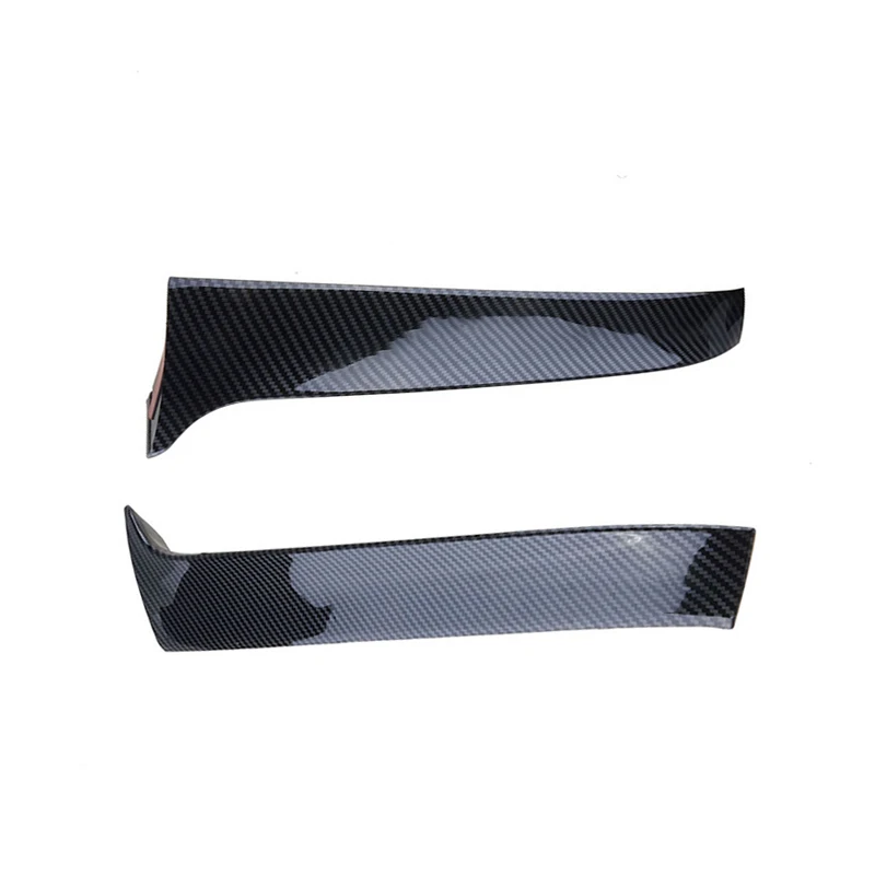 Alerón lateral para ventana trasera de coche, alerones ABS, divisor Canards para Volkswagen VW Golf 7, variante Wagen 2014-2017, carbono negro