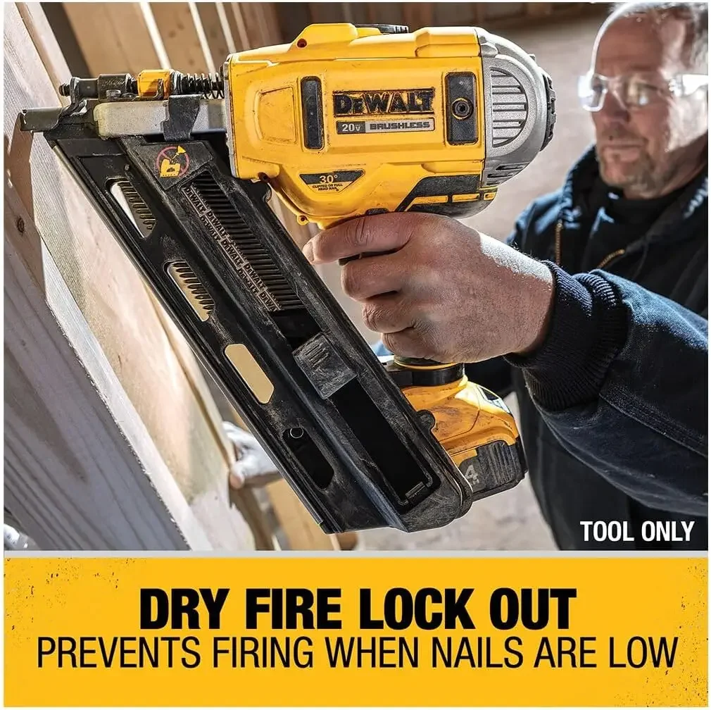 DEWALT 20V MAX XR Framing Nailer, Dual Speed, Bare Tool Only (DCN692B)