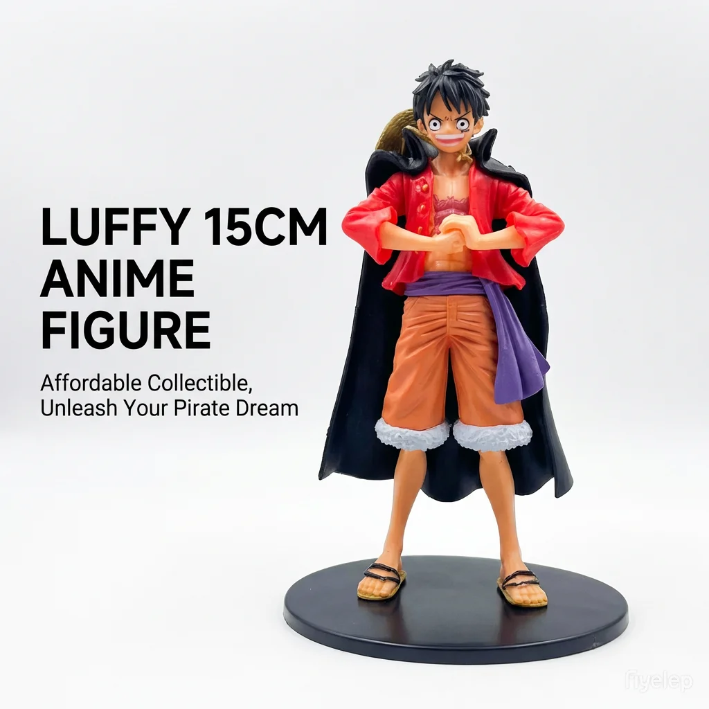 

Anime One Piece Figure Luffy Figurine 15cm Gear 5 Sun God Nika PVC Action Figure Statue Model Doll Collection Toy Gift Kids