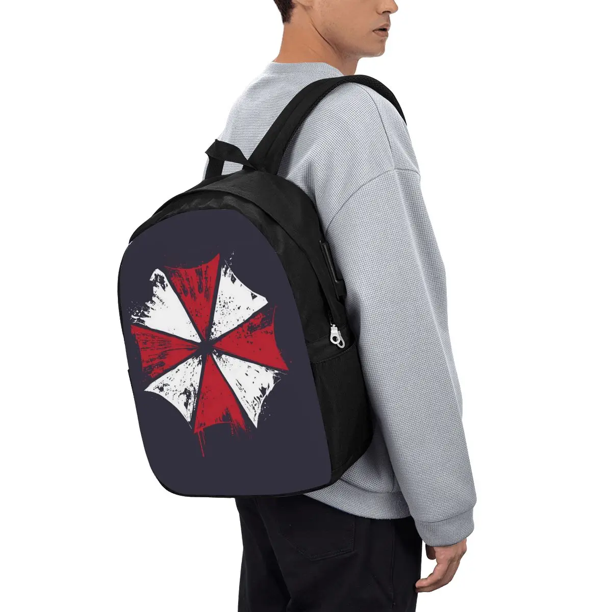 Movie Game Corporation UmbrellasBackpack Travel Notebook Bag Computer College Student School Bag Laptop Shoulder Bags