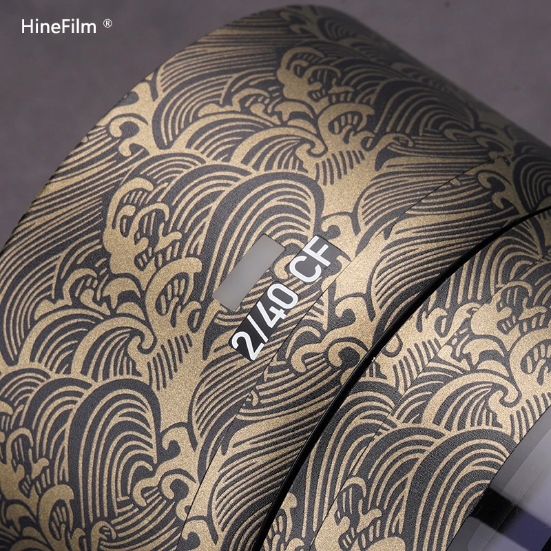 Hinefilm الجلد ل ZEISS Batis 40 F2 لسوني E جبل عدسة ملصق مائي الجلد ل Batis 40 مللي متر F2.0 عدسة ملصق 40F2 التفاف غطاء الفيلم