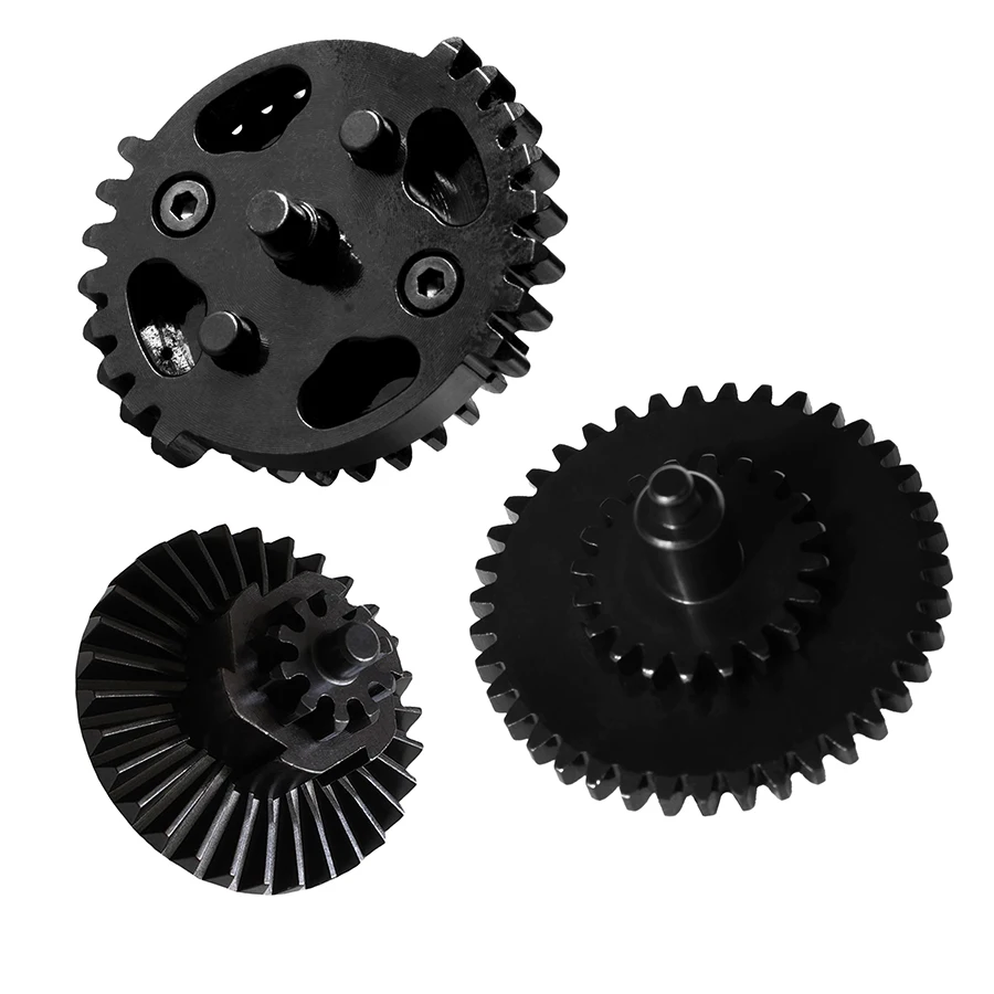 Dual Sector Gear Set (DSG) 9:1 For V2 V3 Standard Gearbox AEG CNC Airsoft Steel Gears