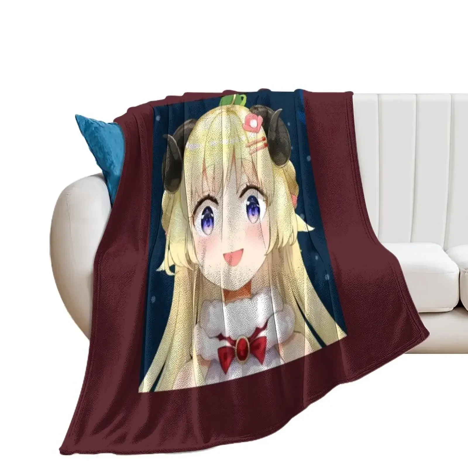Gangimari Watame Throw Blanket Soft Beds Blankets For Bed Blankets