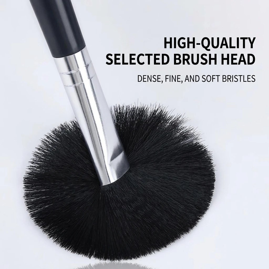 YGTITAN Soft Wool Cleaning Brush, Anti-Static Dust Remover for Computer Screen, Keyboard & Camera Lens