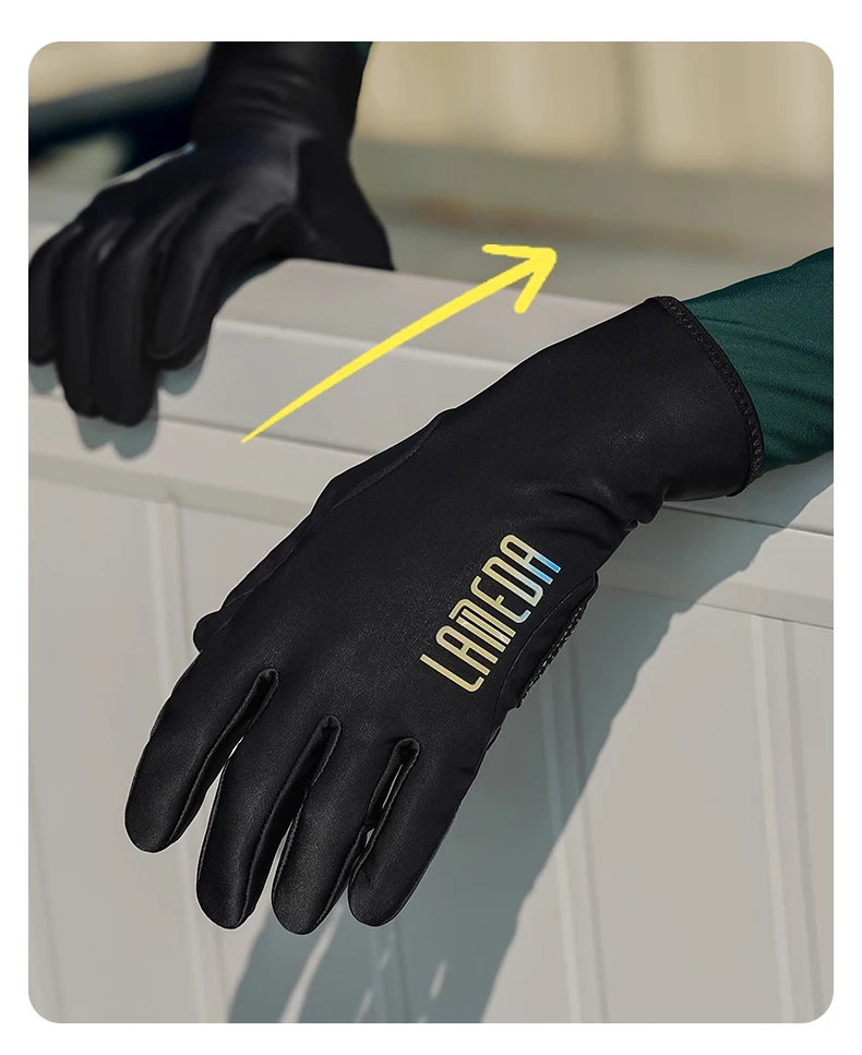 LAMEDA Winter-Fahrradhandschuh, Touchscreen, Reiten, Thermo, warm, Straße, Vollfinger, wind- und wasserdichte Handschuhe, Fahrradzubehör – Detail 9