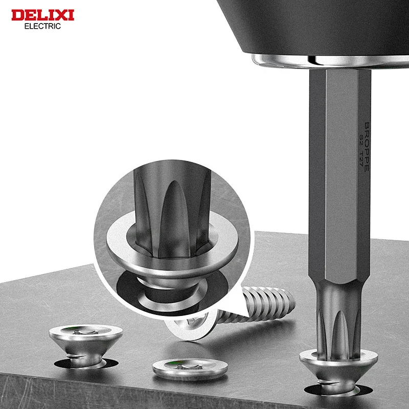 DELIXI ELECTRIC Allen Key Set，Allen Hex Wrench Screwdriver Set With Sleev Universal Torque Long Metric,for Motorcycles, Bicycles 썸네일 4