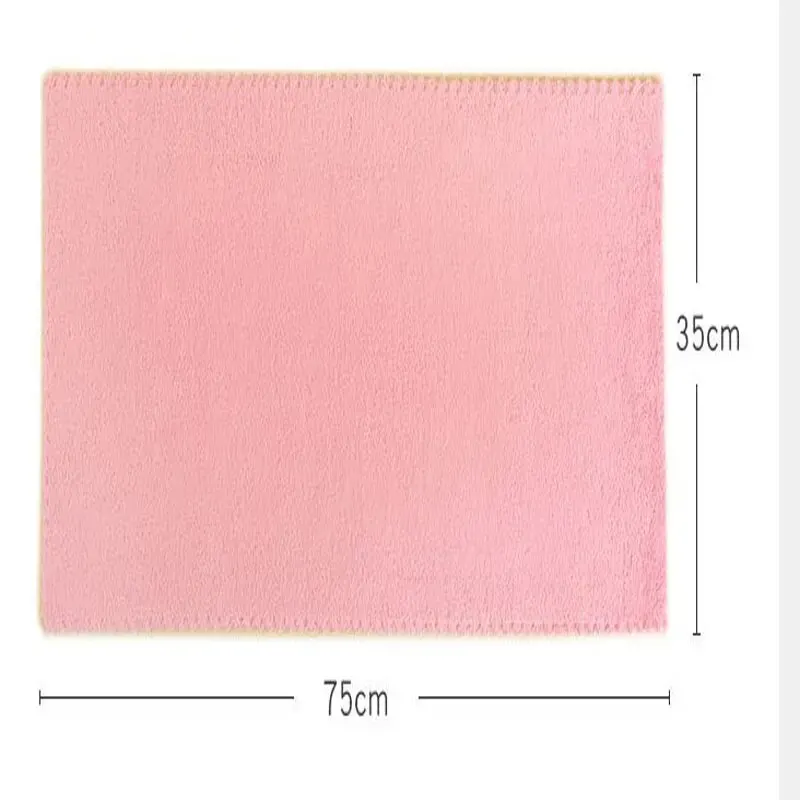1pcs Coral Velvet Towel Soft and Skin-friendly Comfortable Touch High Value Not Easy to Fall out of the Hair, Not Pilling