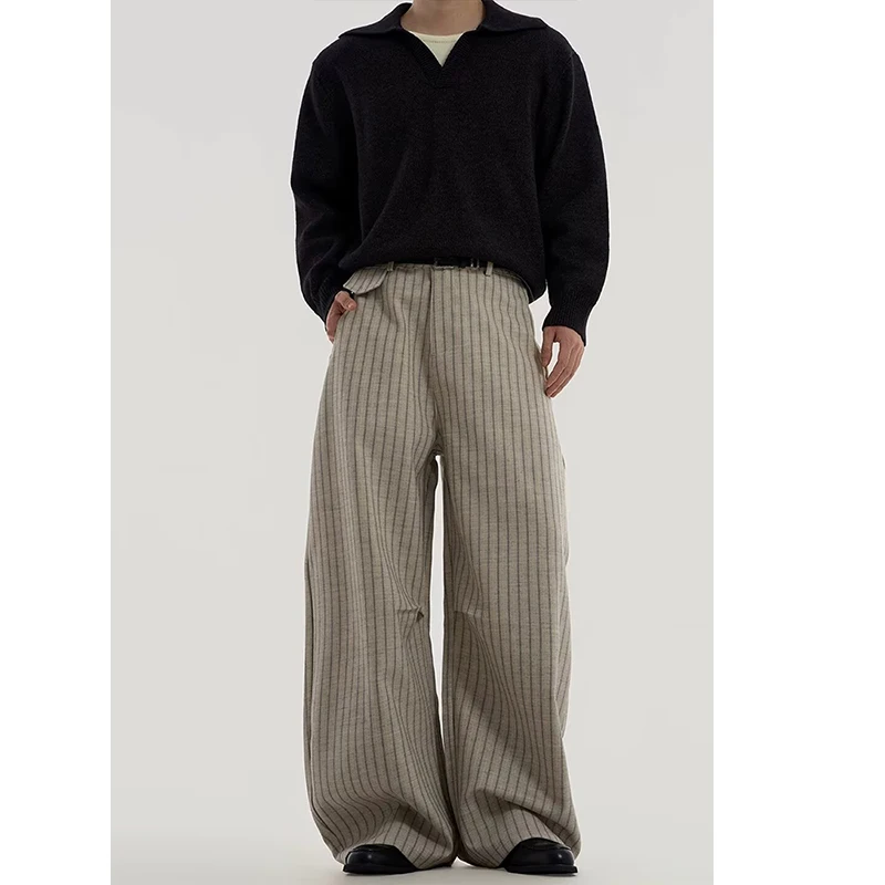 Man's Black Jeans Y2k Gyaru Oversize Embroidery Denim Pants American Vintage Grunge Baggy Rivet Denim Trousers Autumn
