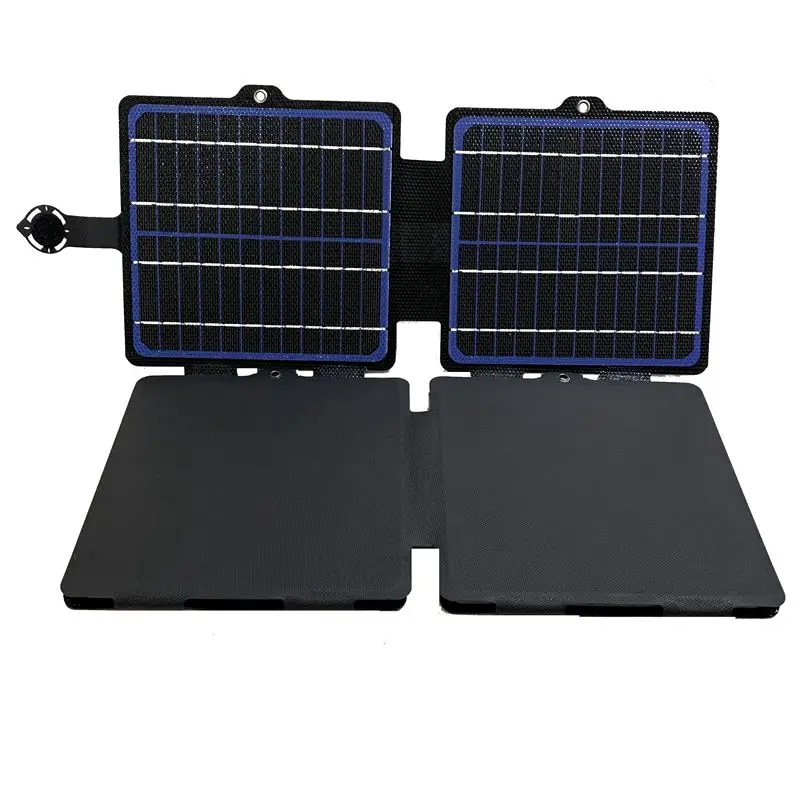 ETFE Foldable Solar Panel 120W/60W Solar Power Bank 5V/12V Solar Charger Portable Outdoor Camping Waterproof Photovoltaic Pate