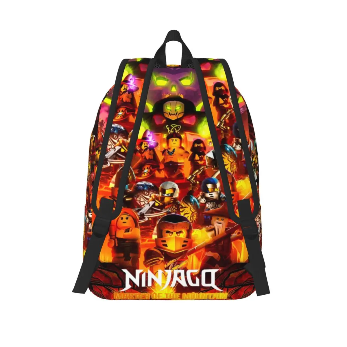 N-Ninjagos gioco Anime zaino classico leggero lavoro di scuola superiore ritorno a scuola regalo Daypack uomo donna Laptop borse di tela