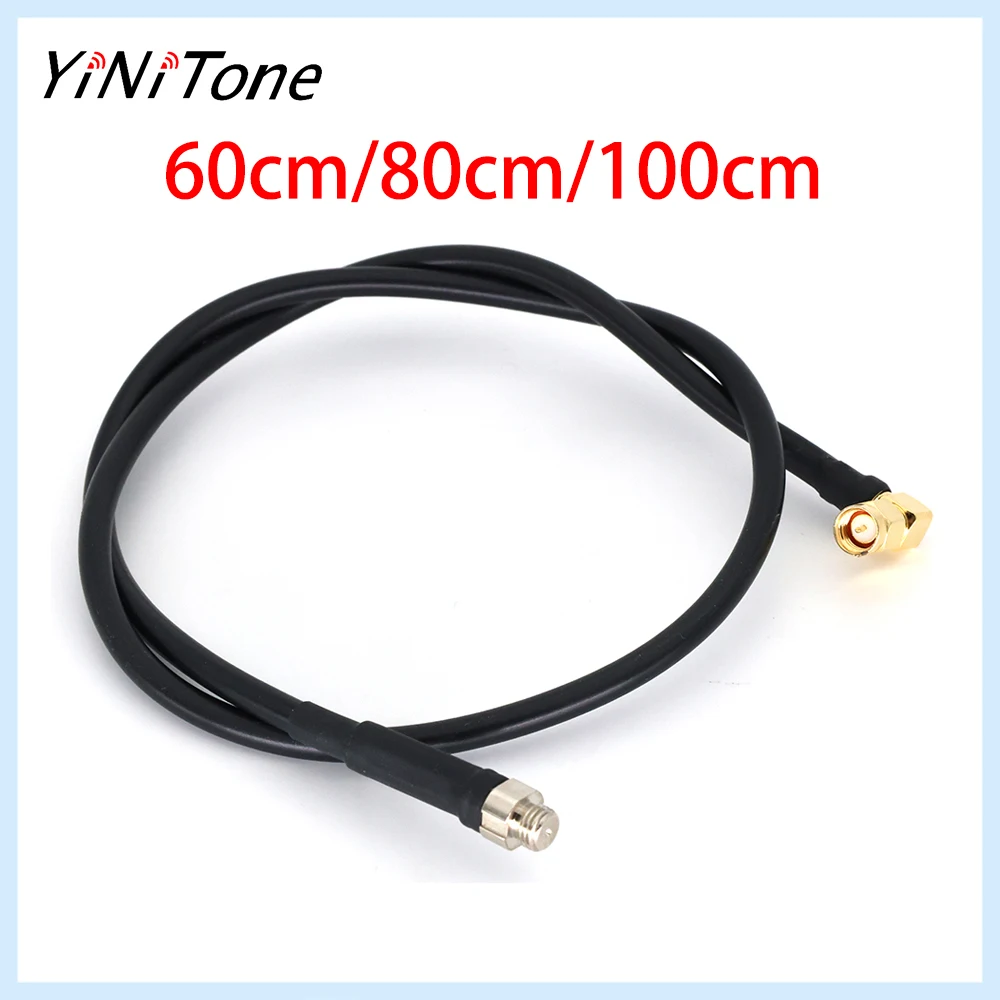 100CM80CM/60CM SMA-Male Antenna Extension Cable for Motorola DP4400 Walkie Talkie Radio Coax Cord for Better Signal