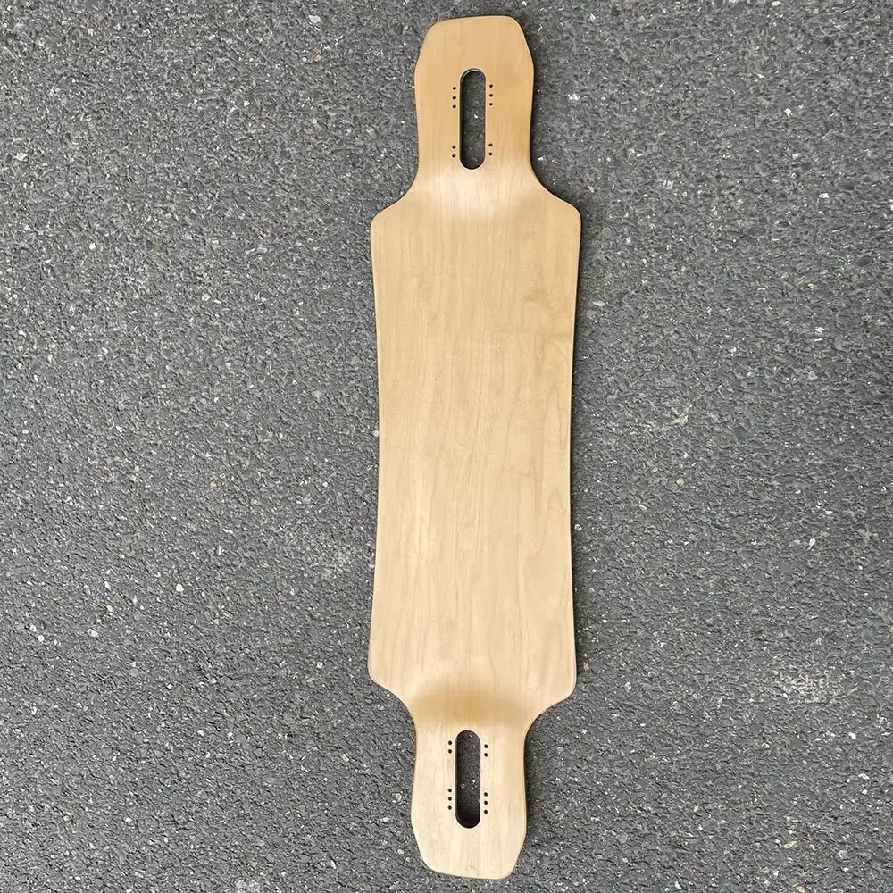 96CM Drop Down Longboard Blank Deck Maple Wood Long Board Decks Skateboard Part Supply Electric Board Deck Part